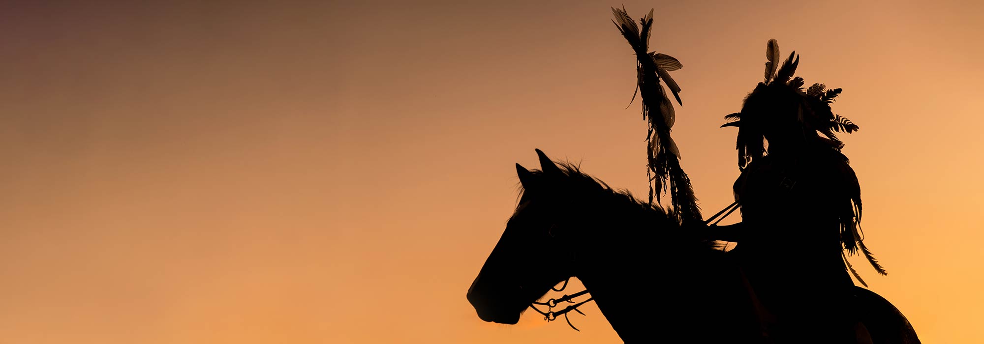 Native American on Horse